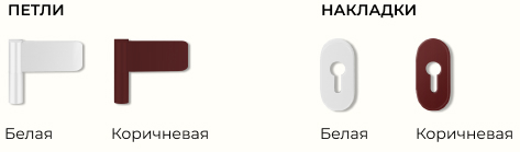 Петли и накладки